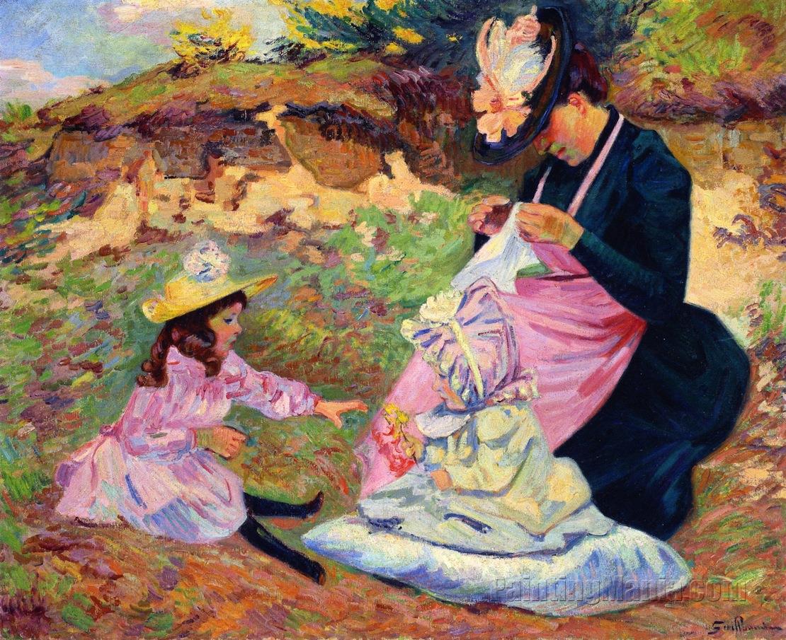 Madame Guillaumin and Her Children