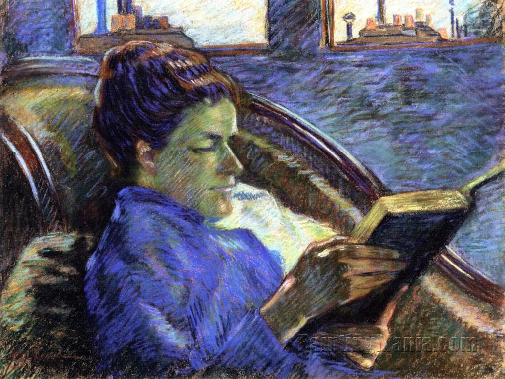 Madame Guillaumin Reading