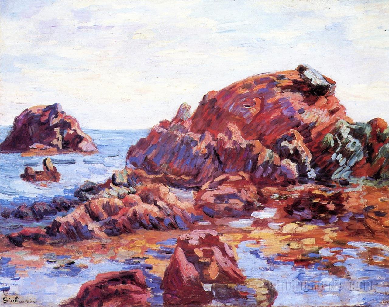 Rocks at Agay 1893