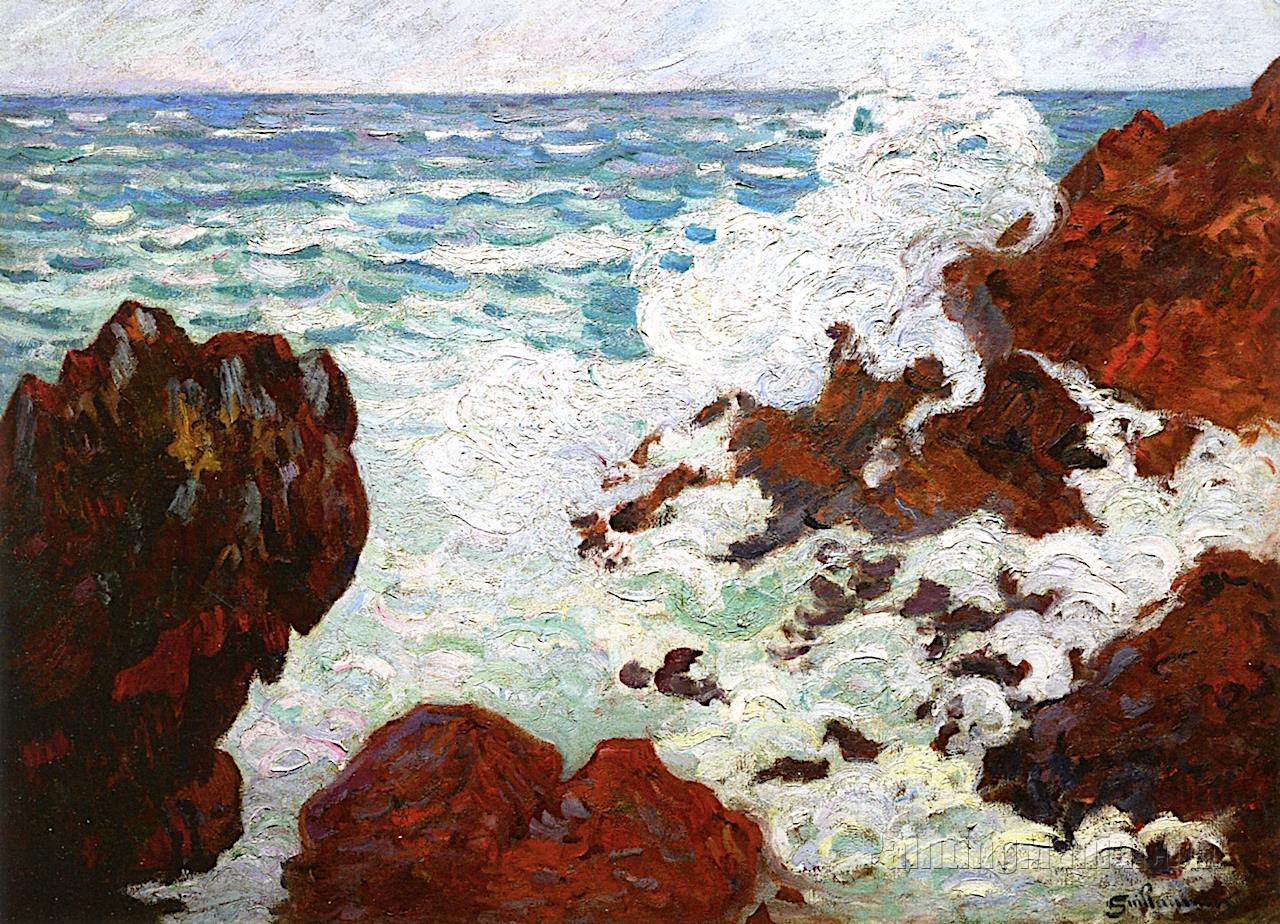 Storm at the Point du Dramont