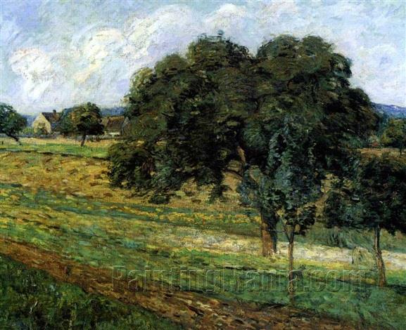 Trees and Flowers, Landscape in Damiette