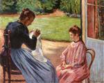 Madame Guillaumin and Her Daughter