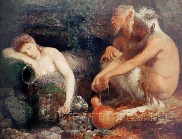 Faune, Listening to a Sleeping Nymph