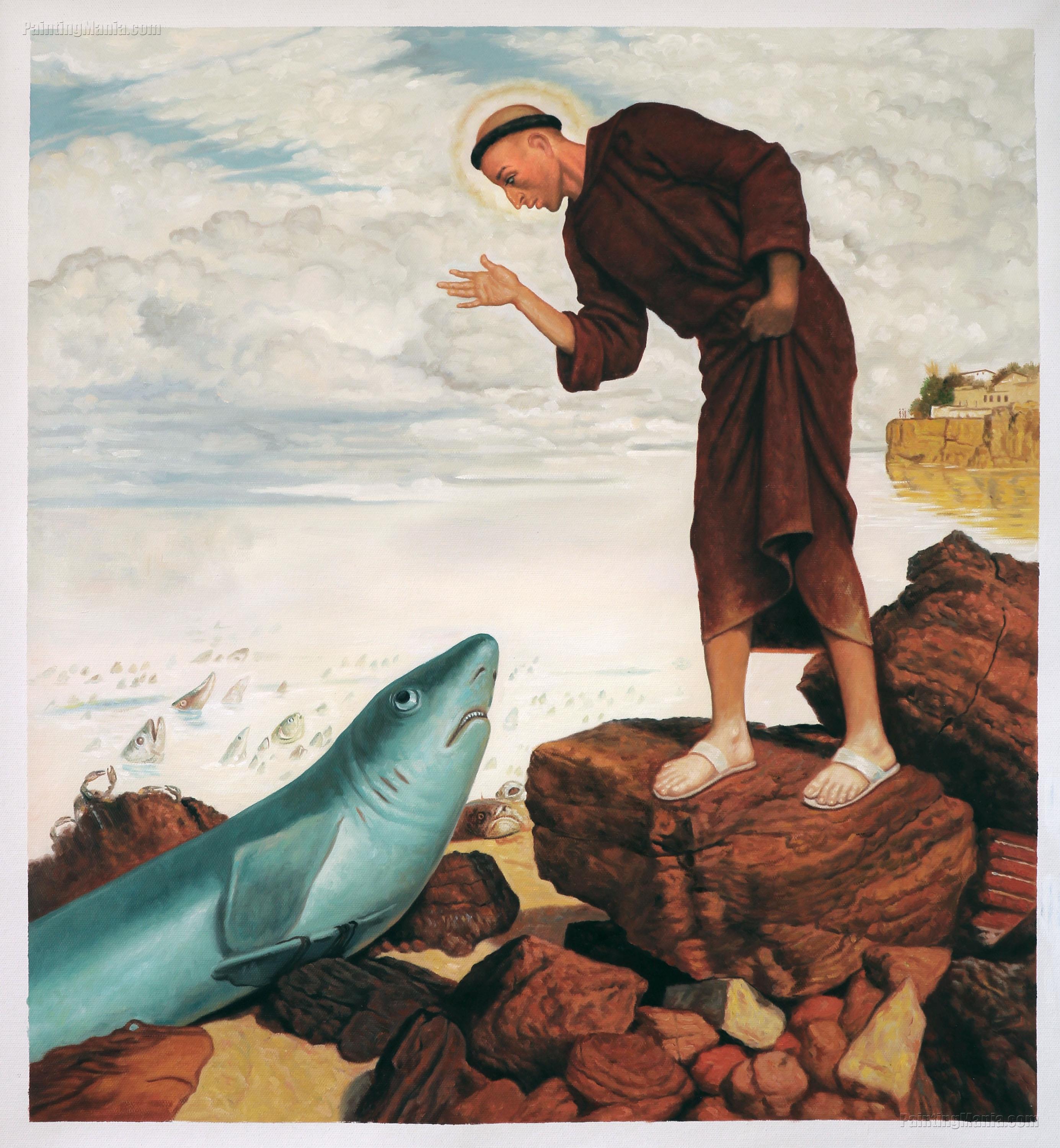 St. Anthony Preaching to the Fish