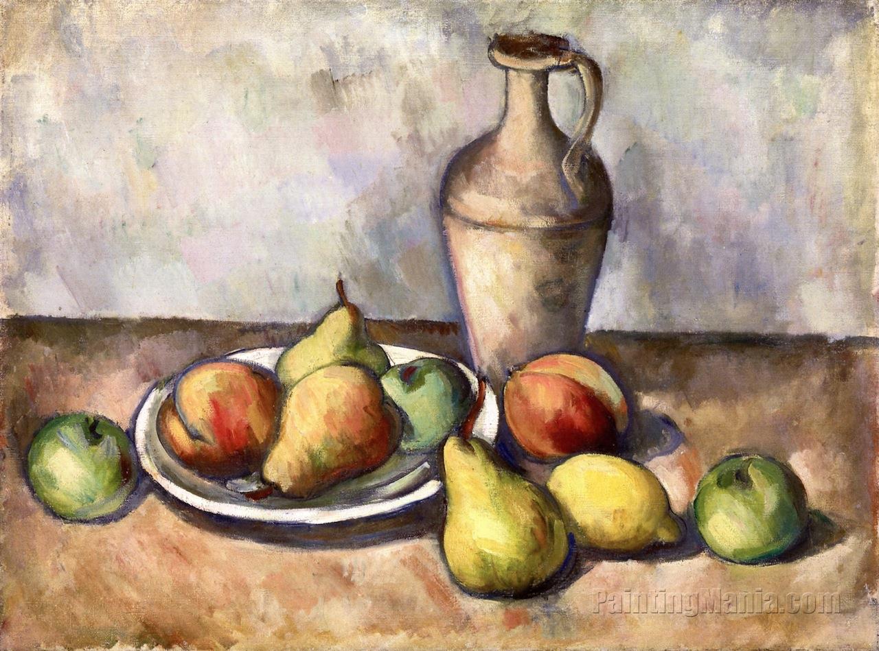Pears, Peaches, and Pitcher