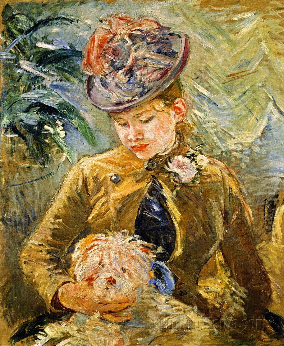 Girl with a Dog 1887