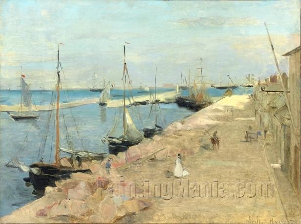The Harbour at Cherbourg