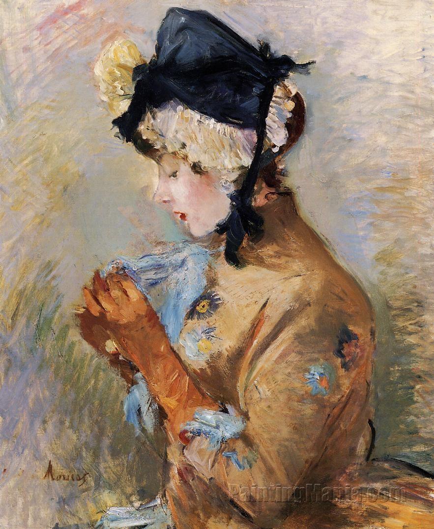 Woman Wearing Gloves (The Parisienne)