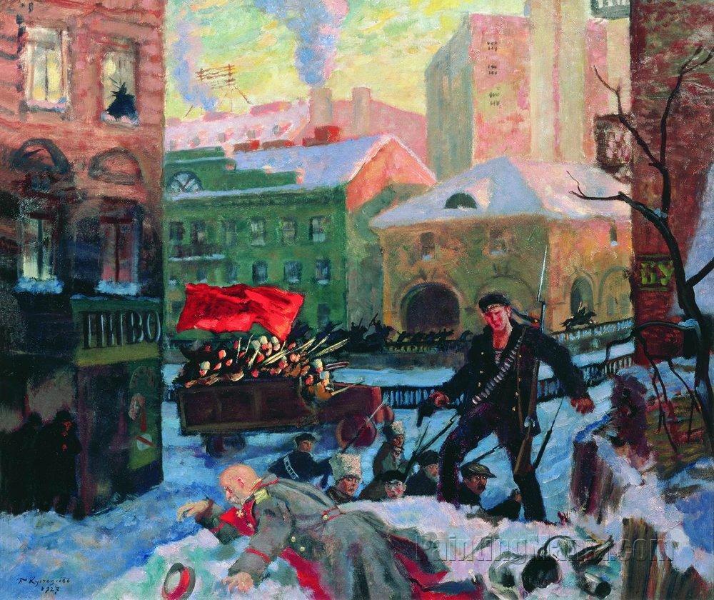 Petrograd on February