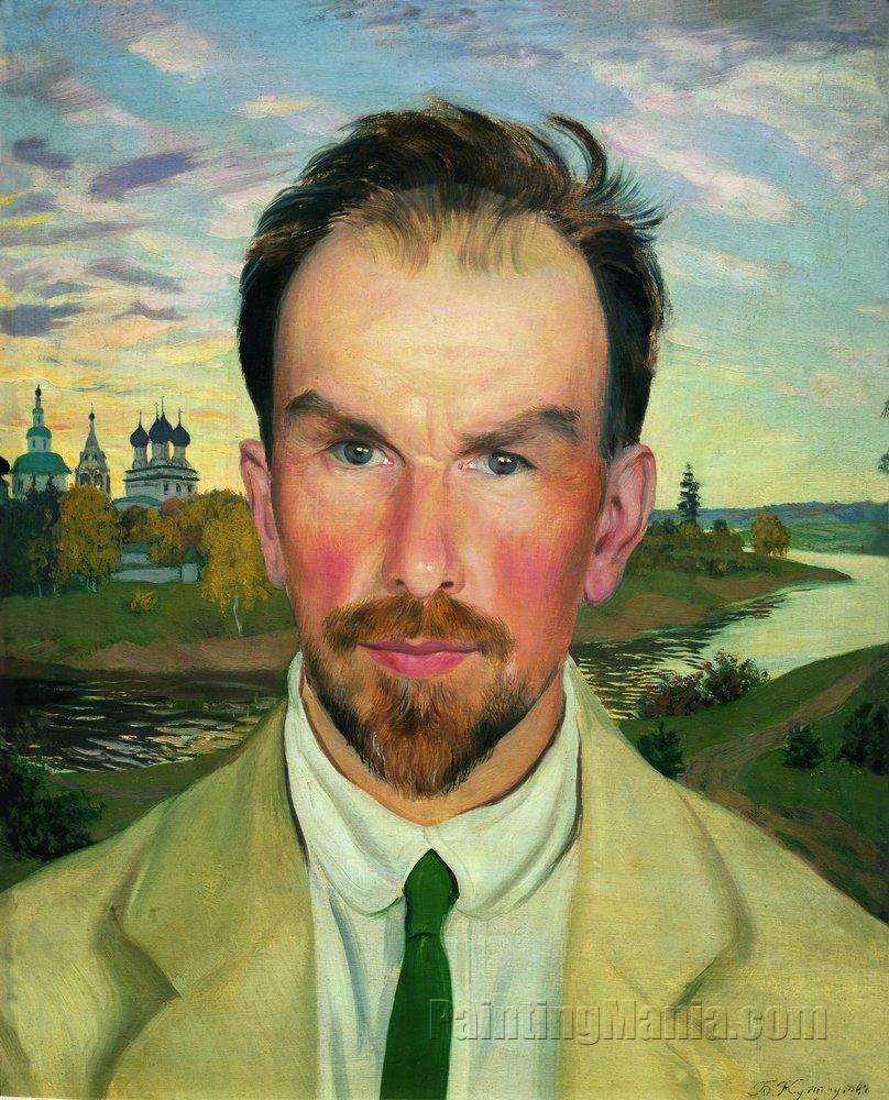 Portrait of an Art Historian and Restorer Alexander Anisimov