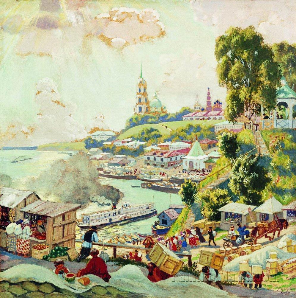 On the Volga 1910