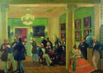 In the Living Room in Moscow in 1840's