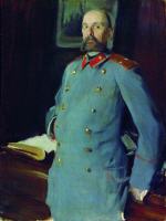 Portrait of the Commandant of the Mariinsky Palace, Major-General Pavel Shevelev