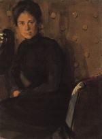 Portrait of Y.E. Kustodieva 1907