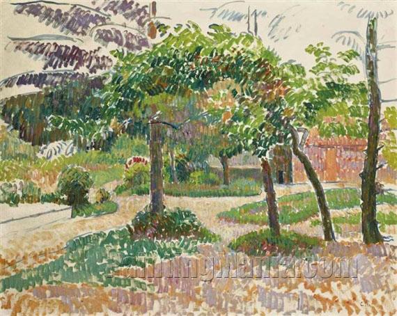 Jardin a Eragny 1893
