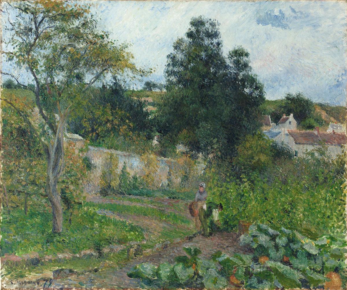 Jardin potager a l'Ermitage, Pontoise