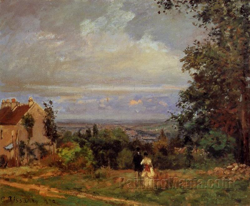 Landscape near Louveciennes