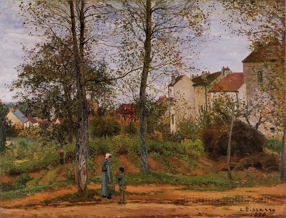 Landscape in the Vicinity of Louveciennes (Autumn)