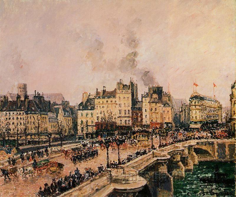 The Pont-Neuf 1902 - Camille Pissarro Paintings