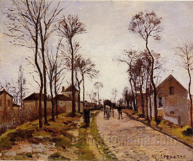 The Road to Caint-Cyr at Louveciennes