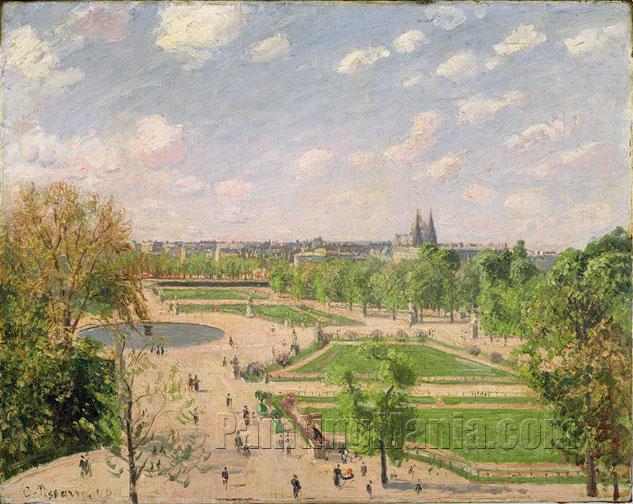 The Tuileries Gardens: Morning, Spring, Sun