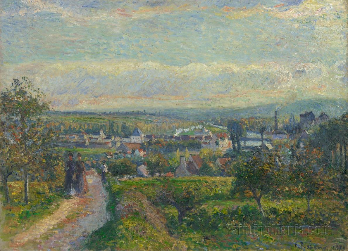 View of Saint-Ouen-l'Aumone