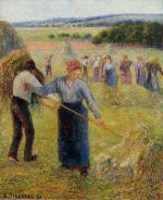 Haymaking in Eragny