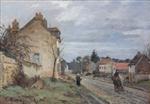 La route de Louveciennes 1872