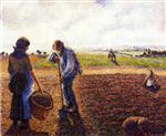 Peasants in the Field, Eragny