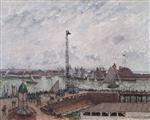 The Pilot's Jetty, Le Havre, Morning, Grey Weather, Misty