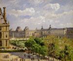 Place du Carrousel. the Tuileries Gardens
