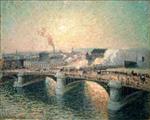 The Pont Boieldieu, Rouen: Sunset