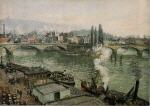 The Pont Corneille . Rouen: Grey Weather