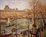 The Pont du Carrousel. Afternoon