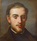 Portrait of the Painter Fritz Melbye (1826-69)