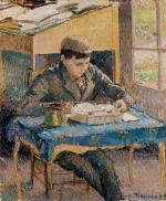 Portrait of Rodo Pissarro Reading (the Artist's Son)
