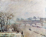 The Seine Viewed from the Pont-Neuf. Winter