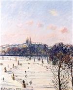 Tuileries Garden, Snow Effect
