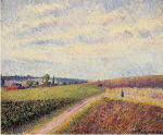 View of Eragny 1892