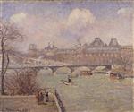 View of the Seine from the Raised Terrace of the Pont-Neuf