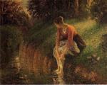 Young Woman Bathing Her Feet (The Foot Bath)