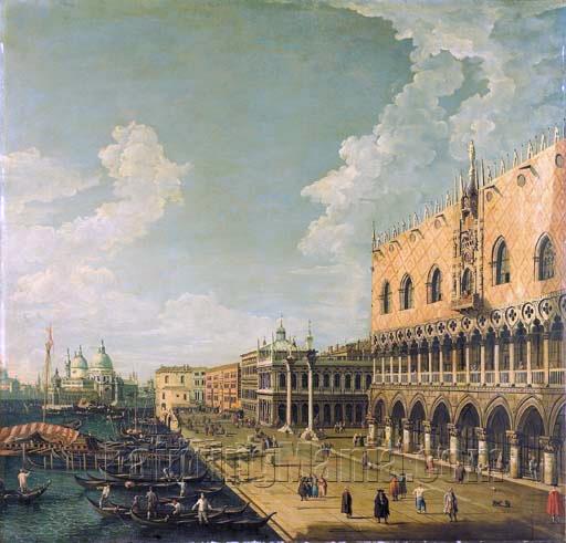 The Doge's Palace, Venice, and the Molo