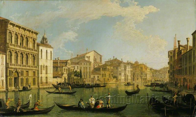 The Grand Canal from the Palazzo Flangini