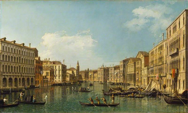 The Grand Canale from the Palazzo Foscari