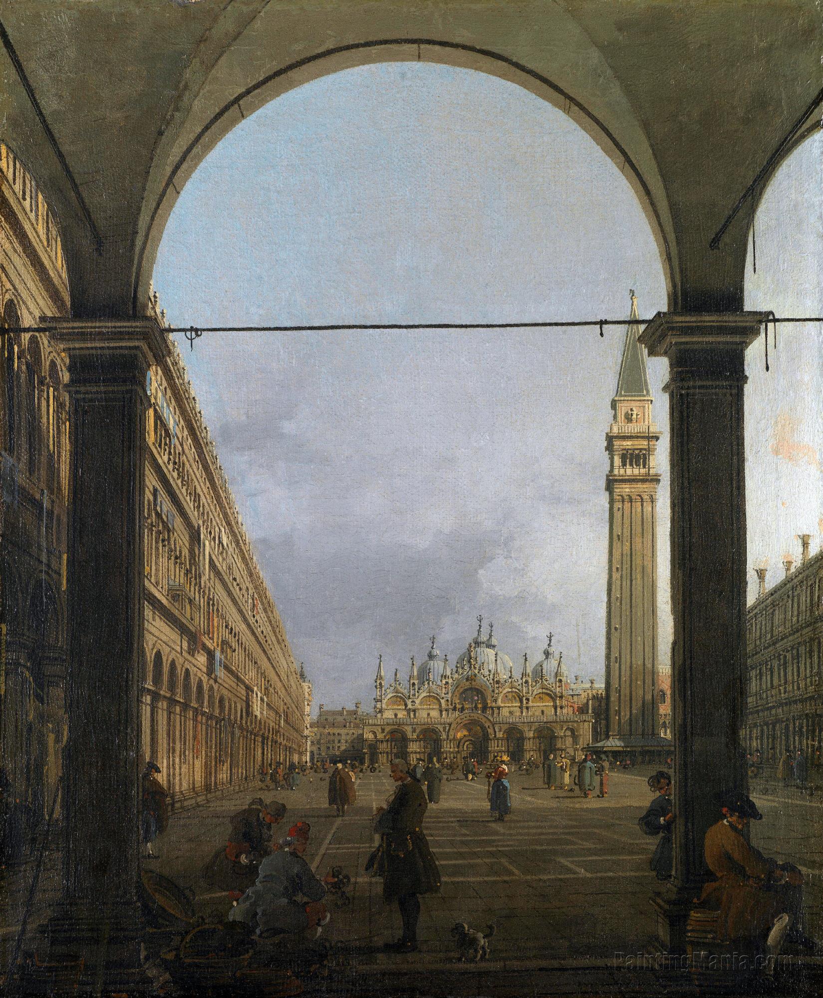 Piazza San Marco Looking East from the North-West Corner
