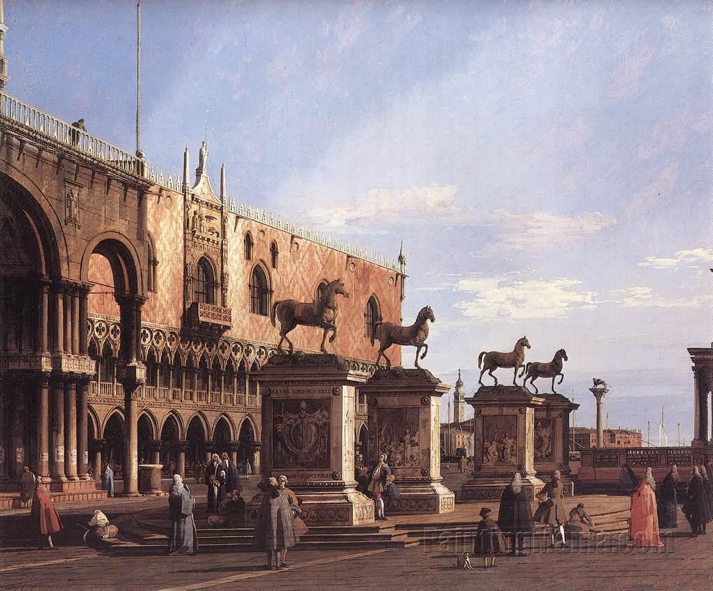 Venice: Capriccio With the Four Horses From the Cathedral of San Marco