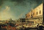 Arrival of the French Ambassador at the Doge's Palace