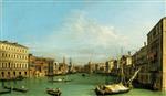 The Grand Canal from the Palazzo Foscari to the Carita