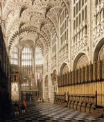 The Interior of Henry VII's Chapel in Westminster Abbey