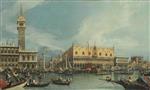The Molo. Venice. from the Bacino di San Marco